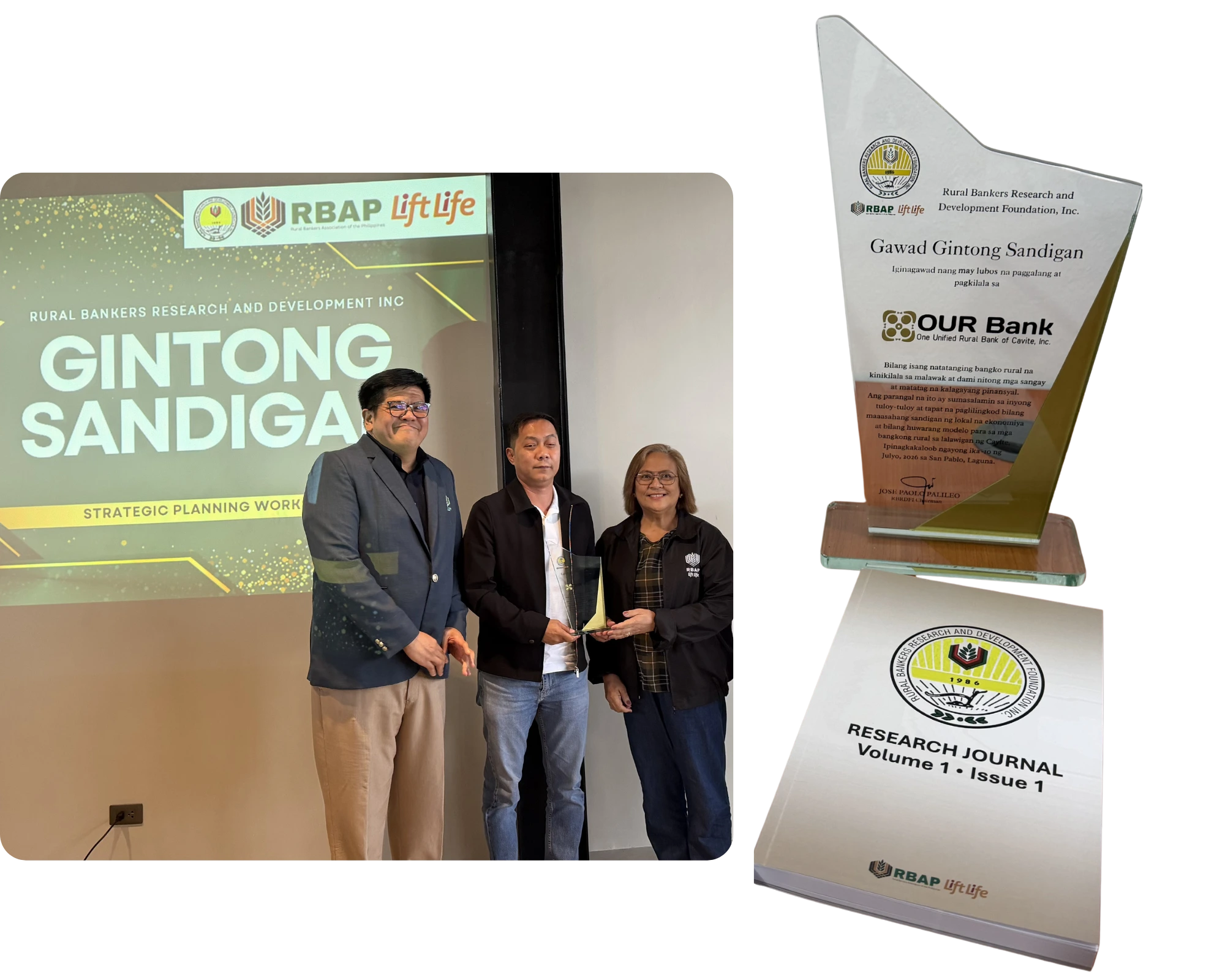 Gawad Gintong Sandigan - OUR Bank