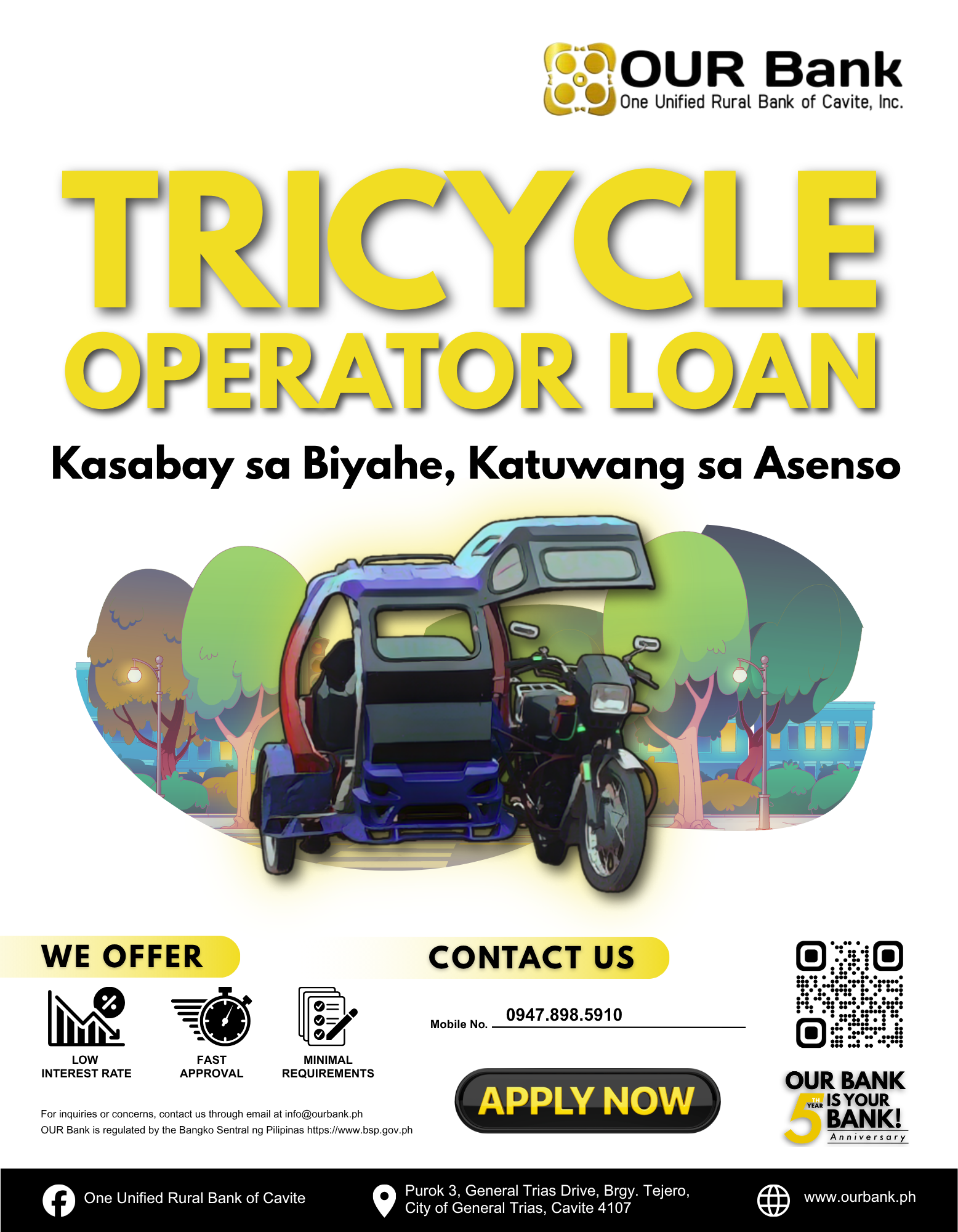 Tricycle Operator Loan